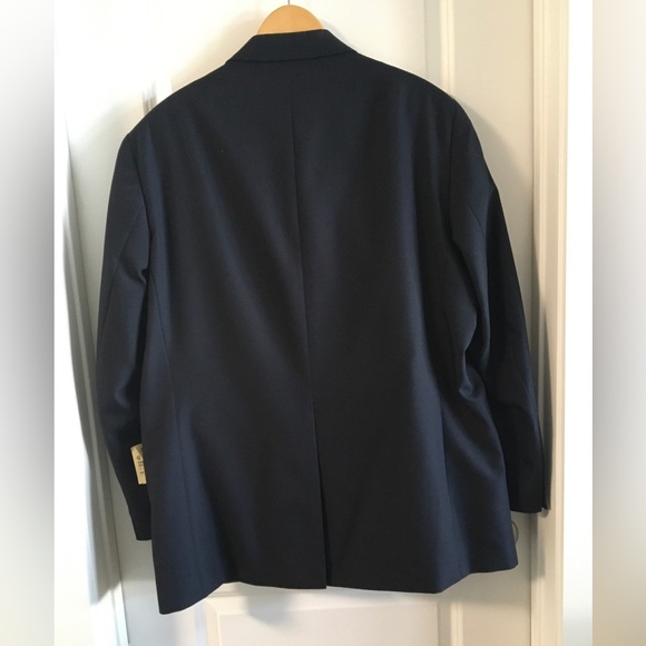 Hardwick Man’s Navy Blue Suit 48L / 40L NWT - Picture 2 of 15